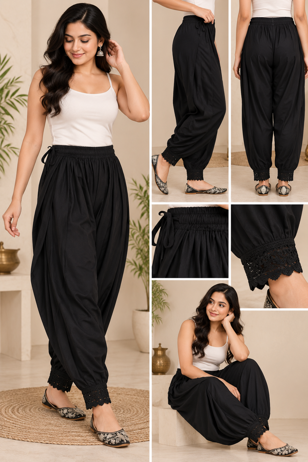 Women’s Black Farshi Salwar